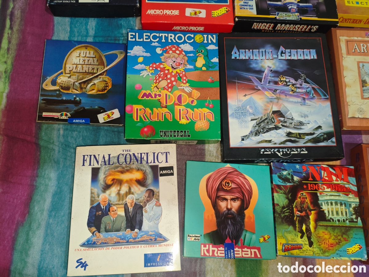 Videojuegos y consolas: Lote pack 15 Juegos Amiga, Atari, PC - Foto 5