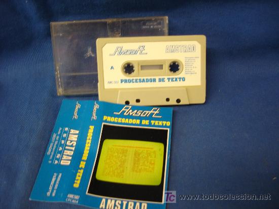 Videojuegos y consolas: AMSTRAD - PROCESADOR DE TEXTO - AMSOFT 1985 - Foto 1