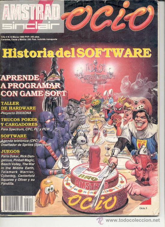 Videojuegos y consolas: AMSTRAD SINCLAIR OCIO A&Ntilde;O II 13 MARZO 1990 - Foto 1