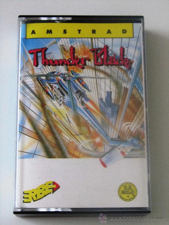 Videojuegos y consolas: VIDEOJUEGO THUNDER BLADE AMSTRAD 464/6128 - Foto 1