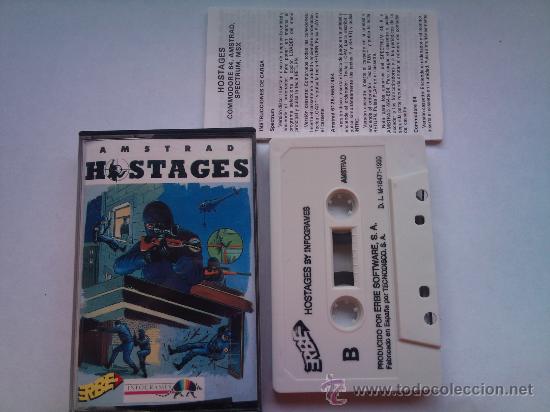 Videojuegos y consolas: amstrad hostages - Foto 1