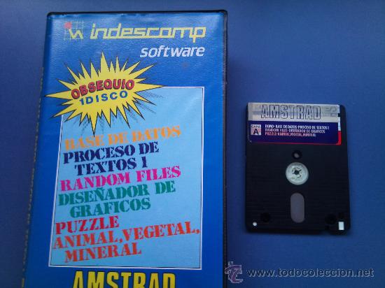 Videojuegos y consolas: amstrad disco indescomp con juegos - Foto 1