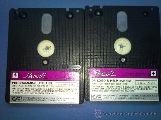 Videojuegos y consolas: 2 discos  de amstrad amsoft - Foto 2