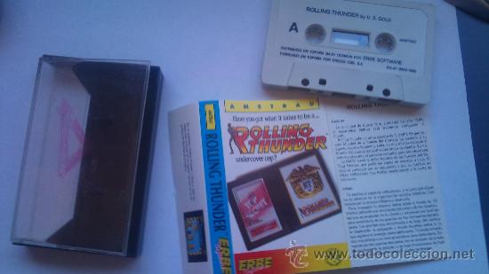 Videojuegos y consolas: rolling thunder amstrad - Foto 1