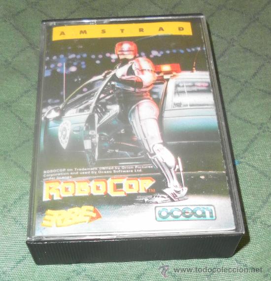 Videojuegos y consolas: Juego de Amstrad de Robocop - Foto 1
