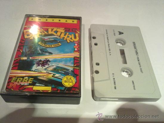 Videojuegos y consolas: video juego breakthru-amstrad con caja - Foto 1