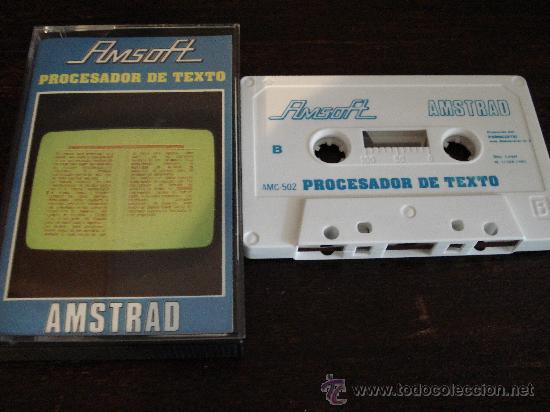 Videojuegos y consolas: PROCESADOR DE TEXTO AMSTRAD DE AMSOFT CON INSTRUCCIONES - Foto 1