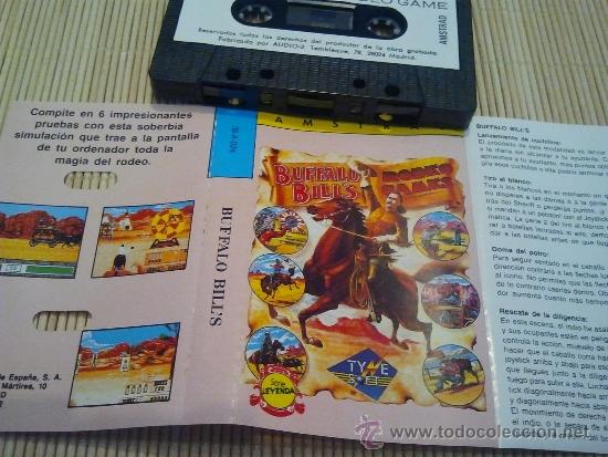 Videojuegos y consolas: juego amstrad bufalo bill&acute;s - Foto 1