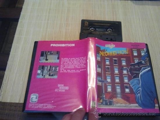 Videojuegos y consolas: juego amstrad prohibition  raro dificil - Foto 1