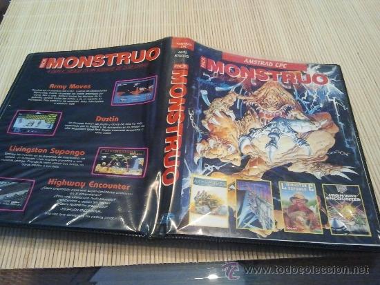 Videojuegos y consolas: juego amstrad mostruoso - Foto 1