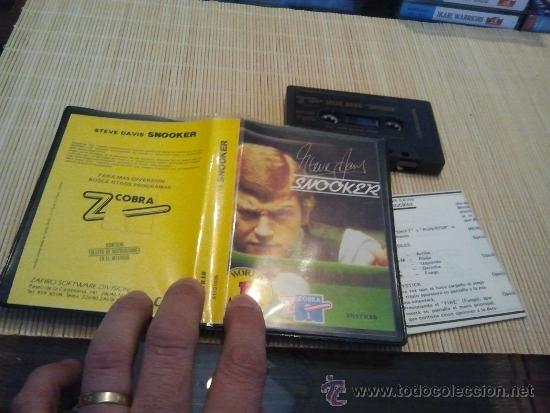 Videojuegos y consolas: juego amstrad snooker - Foto 1