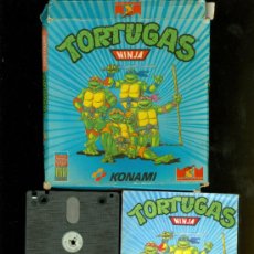 Videojuegos y Consolas: TORTUGAS NINJA - KONAMI (AMSTRAD CPC DISCO). Lote 36050003