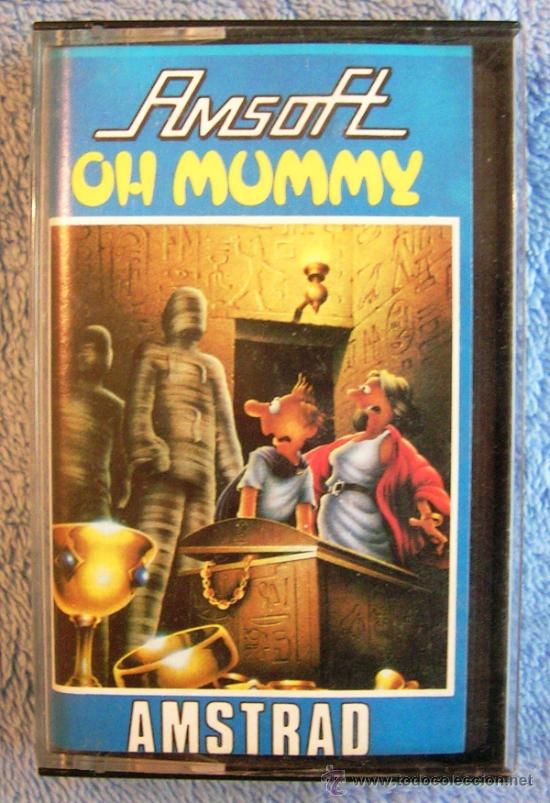 Videojuegos y consolas: JUEGO AMSTRAD. OH MUMMY . CASETTE AMSOFT. - Foto 2
