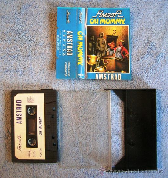 Videojuegos y consolas: JUEGO AMSTRAD. OH MUMMY . CASETTE AMSOFT. - Foto 4