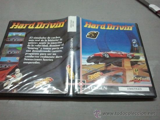 Videojuegos y consolas: juego de amstrad  hard driving  en formato cinta - Foto 1
