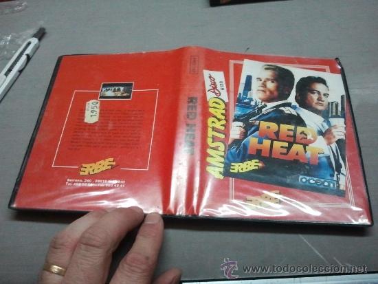 Videojuegos y consolas: juego de amstrad  red heat  en formato disco - Foto 1