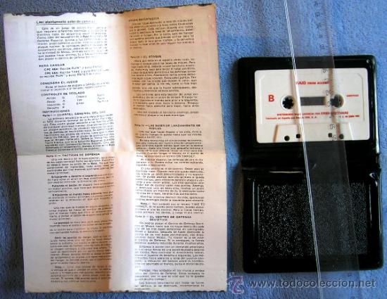 Videojuegos y consolas: JUEGO AMSTRAD. RAID !!! DE ACCESS. CASETTE ERBE. - Foto 4