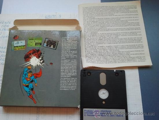 Videojuegos y consolas: juego amstrad disco superman - Foto 2