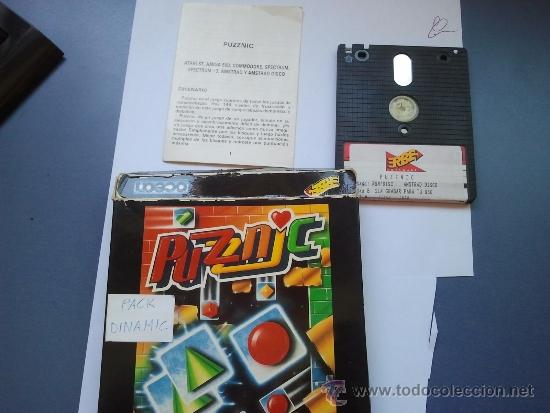 Videojuegos y consolas: juego amstrad disco puzznic - Foto 1