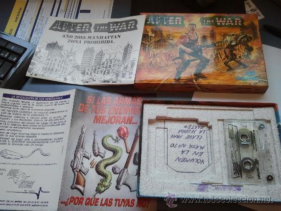 Videojuegos y consolas: juego amstrad cinta after the war - Foto 2