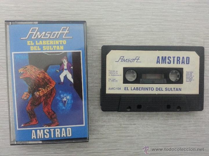 Videojuegos y consolas: JUEGO DE AMSTRAD EL LABERINTO DEL SULTAN - Foto 1