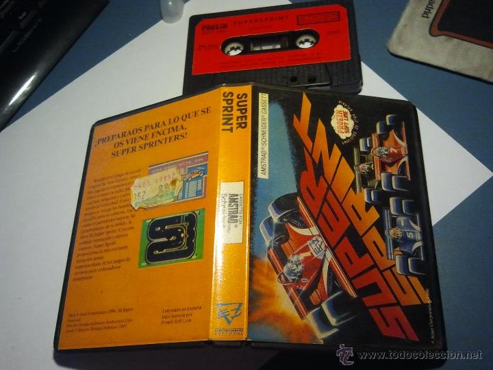 Videojuegos y consolas: juego amstrad super sprint - Foto 1