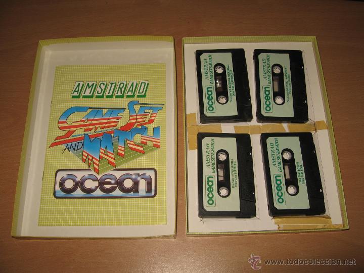 Videojuegos y consolas: GAME SET MATCH OCEAN 10 JUEGOS AMSTRAD - Foto 4