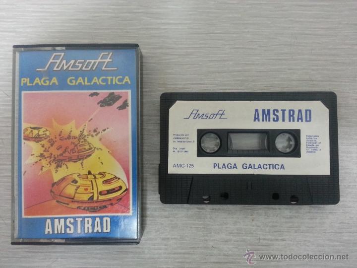 Videojuegos y consolas: JUEGO DE AMSTRAD PLAGA GALACTICA - Foto 1