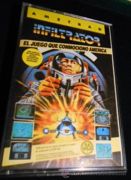 Videojuegos y consolas: JUEGO AMSTRAD. INFILTRATOR. 1986 - Foto 1