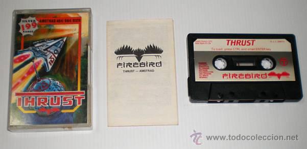 Videojuegos y consolas: Thrust [Firebird] 1986 [Amstrad CPC] Gravitar manual espa&ntilde;ol - Foto 2