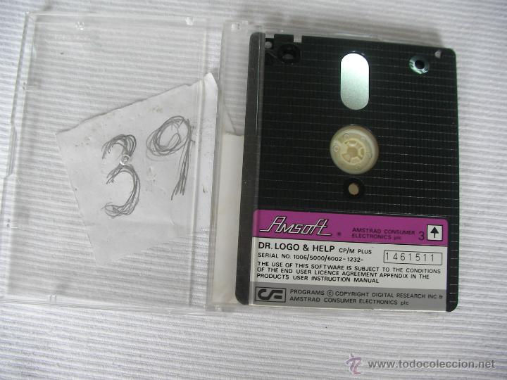 Videojuegos y consolas: ANTIGUO PROGRAMA JUEGO CP/M DE AMSTRAD - AMSOLF - DR. LOGO AND HELP - Foto 1