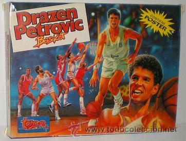 Videojuegos y consolas: Drazen Petrovic Basket [Topo Software] [1989] Erbe Software [AMSTRAD CPC] Poster - Foto 1