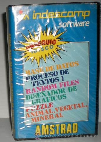 Videojuegos y consolas: Amstrad CPC Indescomp Software [disco 3&acute;&acute;] [Indescomp] [Amstrad CPC] - Foto 1