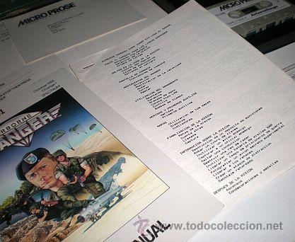 Videojuegos y consolas: Airborne Ranger [1987] [MicroProse] [SERMA Software] [AMSTRAD CPC] Cassette - Foto 4