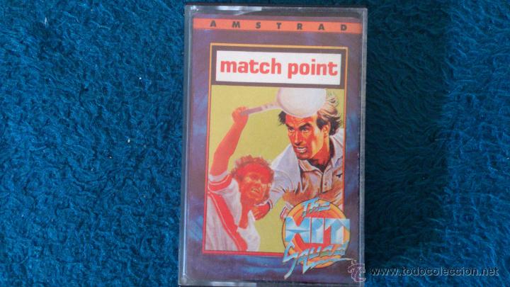 Videojuegos y consolas: Match Point cassete Amstrad cpc464. - Foto 1