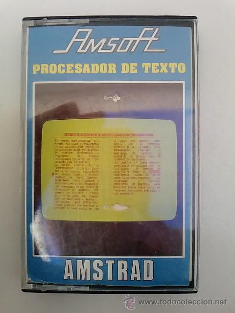 Videojuegos y consolas: PROCESADOR DE TEXTO -AMSOFT -AMSTRAD - Foto 1