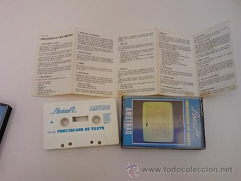 Videojuegos y consolas: PROCESADOR DE TEXTO -AMSOFT -AMSTRAD - Foto 2