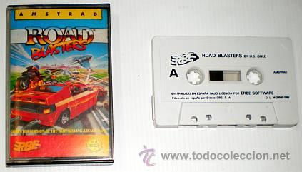 Videojuegos y consolas: Road Blasters [US Gold] 1988 [Erbe Software] [Amstrad CPC] - Foto 2
