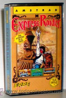 Videojuegos y consolas: Express Raider [US Gold] 1987 Data East - Erbe Software [Amstrad CPC] - Foto 1