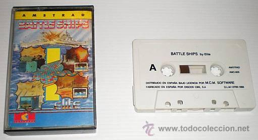 Videojuegos y consolas: BattleShip [ELITE Systems Ltd] 1988 - MCM Software [Amstrad CPC] - Foto 2