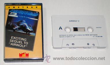 Videojuegos y consolas: AirWolf II [Elite Systems Ltd] 1987 MCM Software - Erbe Software [AMSTRAD CPC] 2 - Foto 3