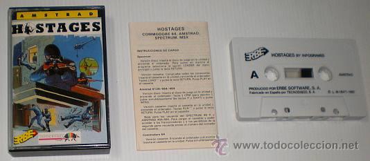 Videojuegos y consolas: Hostages [Infogrames / New Frontier] [1990] Erbe Software [AMSTRAD CPC] Operation Jupiter - Foto 3