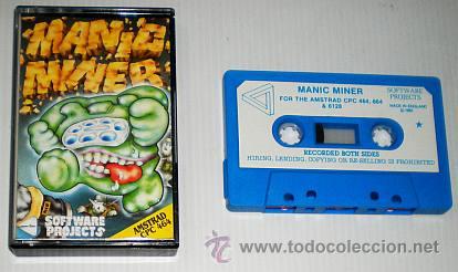 Videojuegos y consolas: Manic Miner [D.P.Rowson,S.Wetherill] 1983 Software Projects [Amstrad CPC] Basic v.1.0 Matthew Smith - Foto 3