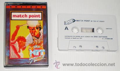 Videojuegos y consolas: Match Point [Psion] 1985 The Hit Squad - Erbe Software [AMSTRAD CPC] MatchPoint - Foto 3