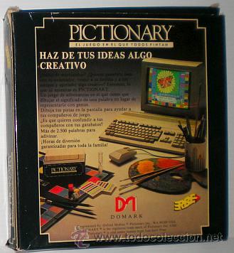 Videojuegos y consolas: Pictionary [Domark] [1989] Erbe Software [Amstrad CPC] - Foto 2
