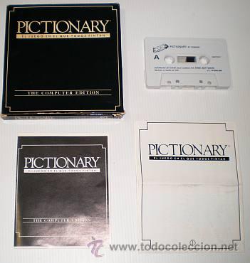 Videojuegos y consolas: Pictionary [Domark] [1989] Erbe Software [Amstrad CPC] - Foto 3