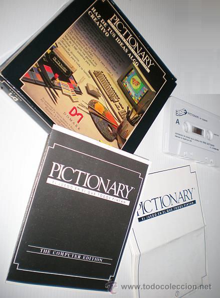 Videojuegos y consolas: Pictionary [Domark] [1989] Erbe Software [Amstrad CPC] - Foto 4