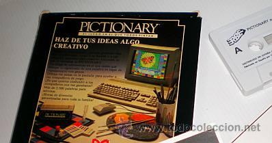 Videojuegos y consolas: Pictionary [Domark] [1989] Erbe Software [Amstrad CPC] - Foto 5