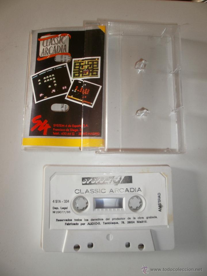 Videojuegos y consolas: JUEGO AMSTRAD CLASSIC ARCADIA 3X1 - Foto 2