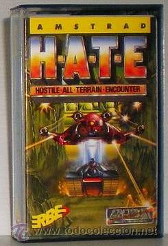 Videojuegos y consolas: H.A.T.E. Hostile All Terrain Encounter [Gremlin Graphics] 1989 Vortex / Erbe Software [AMSTRAD CPC] - Foto 1